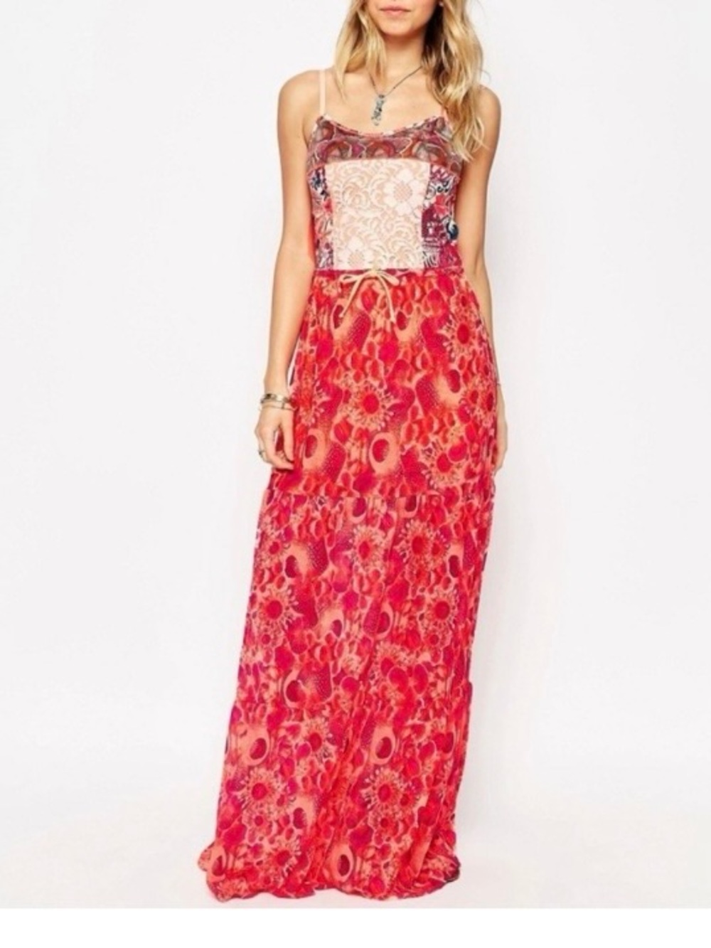 Maaji Tiered Maxi Beach Dress